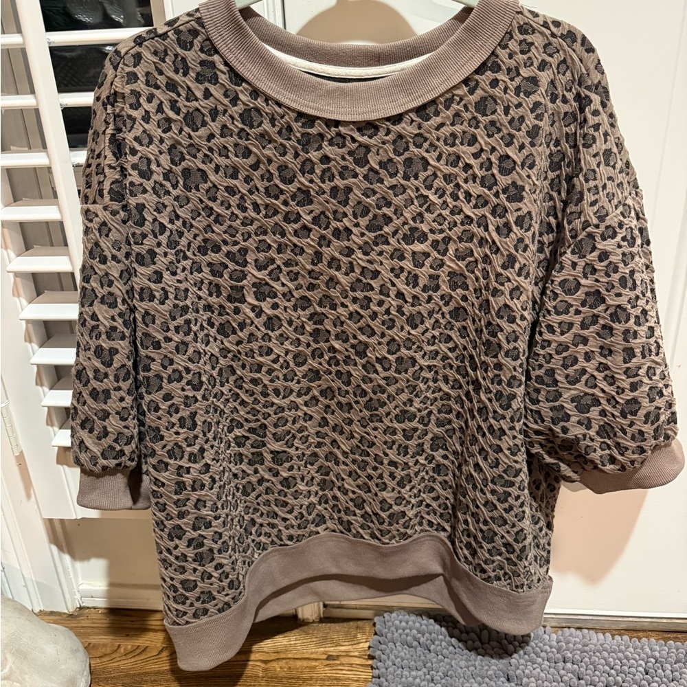 Umgee Leopard Print top